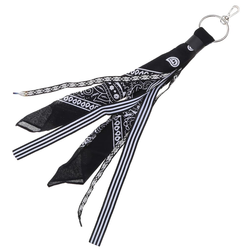 Hip Hop Kerchief Pants Chain Paisley Bandana Wallet Chain Ribbon Biker Headscarf Metal Keychain Bags Pants Jewelry Gift