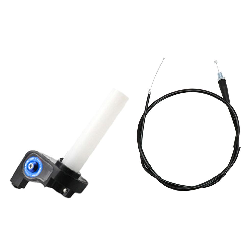 Алюминиевая ручка дроссельной заслонки, поворотная ручка с видимым уровнем масла, улучшает контроль и стиль, простая установка, долговечность