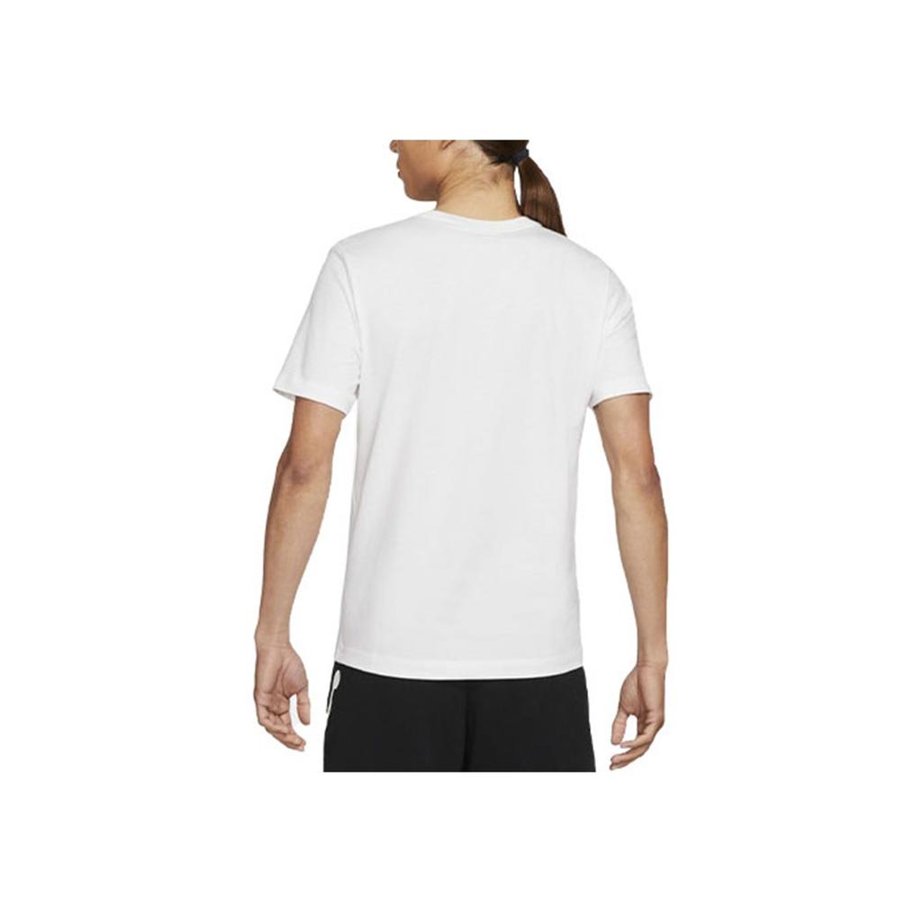 Jordan Jumpman Logo Embroidered Sport Round Neck Short Sleeve T-Shirt Men Tops White DC7486-100