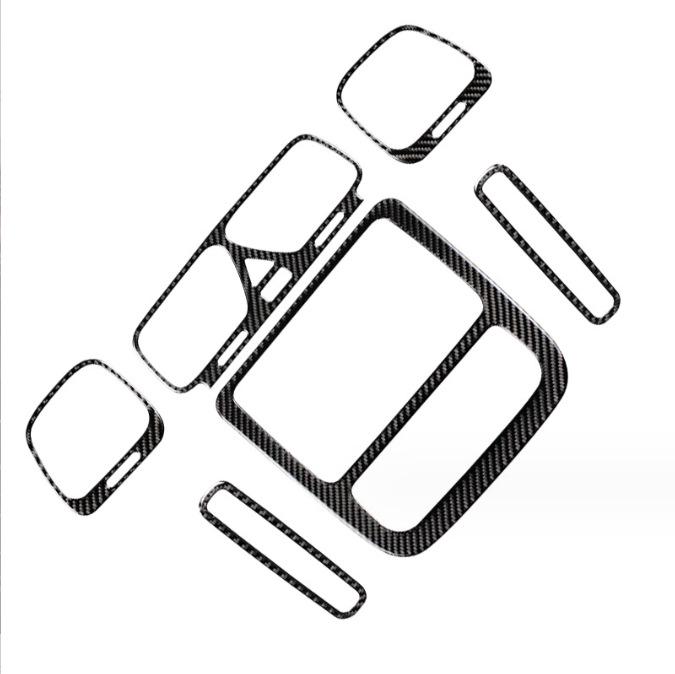 Наклейка на панель воздухозаборника из углеродного волокна для 11-14 Volkswagen Scirocco