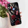 Для Infinix Hot 12 Pro X668C Чехол Роскошный Стиль Живопись Силиконовый ТПУ Черный Чехол Для Infinix Hot 12Pro 12 PRO Чехлы Для Телефона Capa
