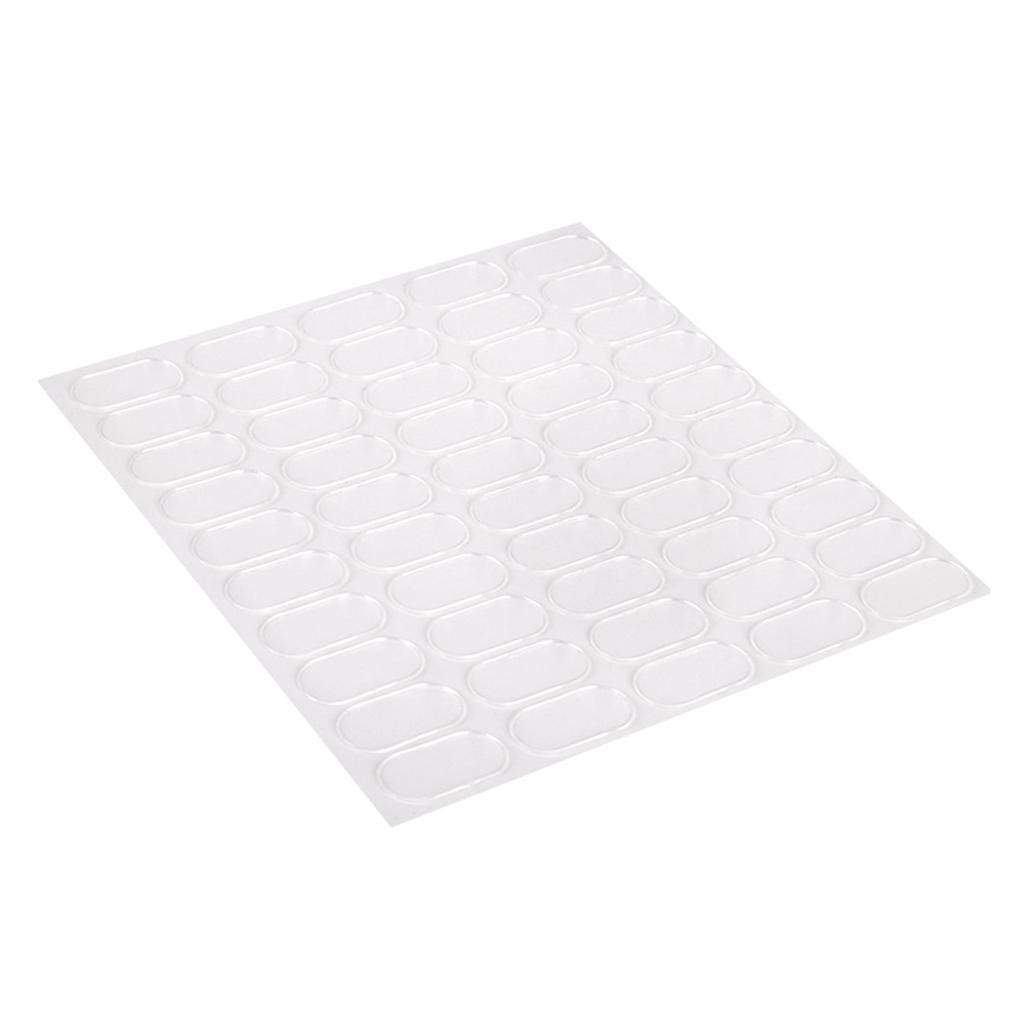 100 шт. двухсторонние липкие подушечки, прозрачные липкие точки, наклейки, бесследная овальная липкая замазка для украшений на рождественскую вечеринку