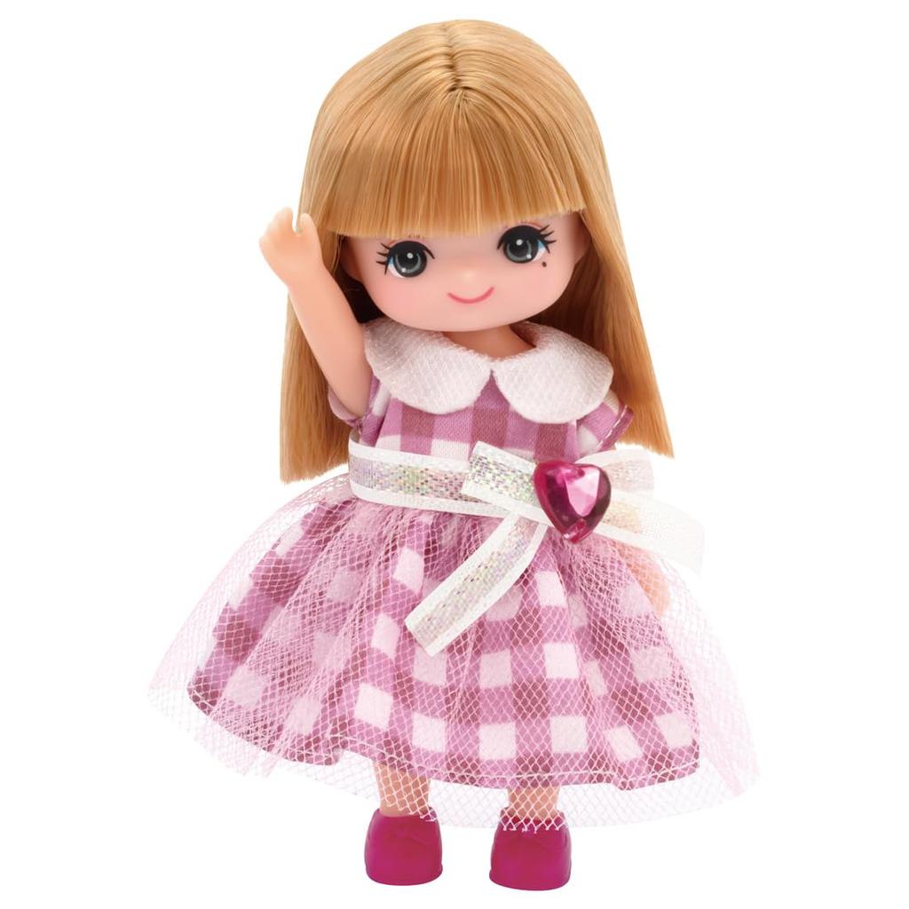 TAKARA TOMY Licca-chan Doll LD-22 Twin Sister Smiling Maki-chan Dress-up Play Toy Ages 3+