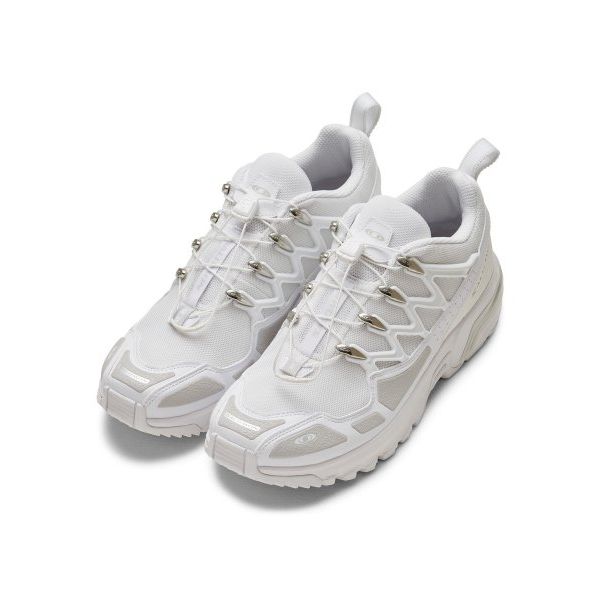 SALOMON ACS+ OG Белый Серебристый Унисекс Кроссовки Обувь-Серебристый L47236700