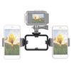 Holder Head Mount Light Stand Holder Adapter for Tripod Phone Bracket Flash Bracket Bracket Adapter