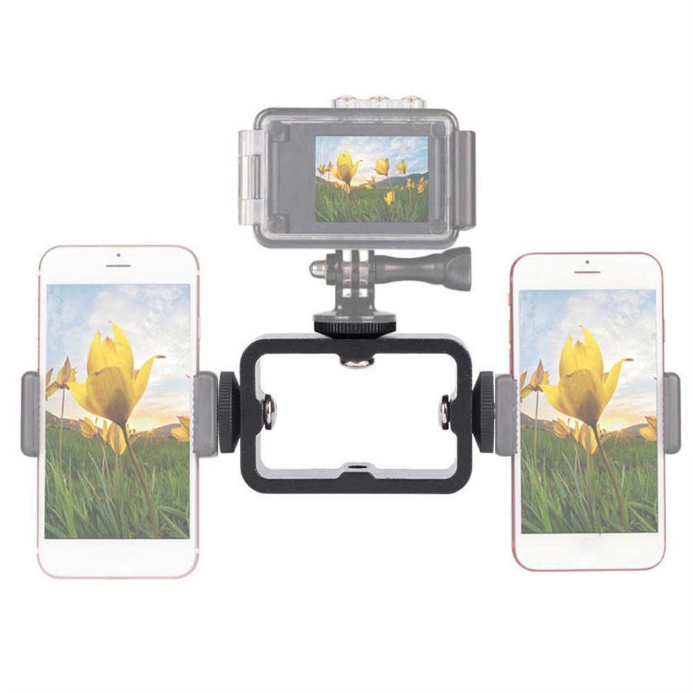 Holder Head Mount Light Stand Holder Adapter for Tripod Phone Bracket Flash Bracket Bracket Adapter