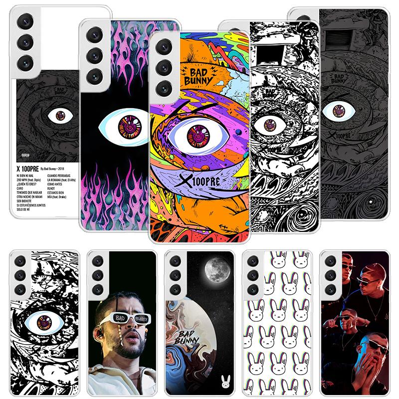 Чехол для телефона Bad Bunny X100pre для Samsung Galaxy S26 S25 Edge S24 S23 FE S22 Ultra S21 Plus S20 + Fundas Cover Coque Galaxy S25 S