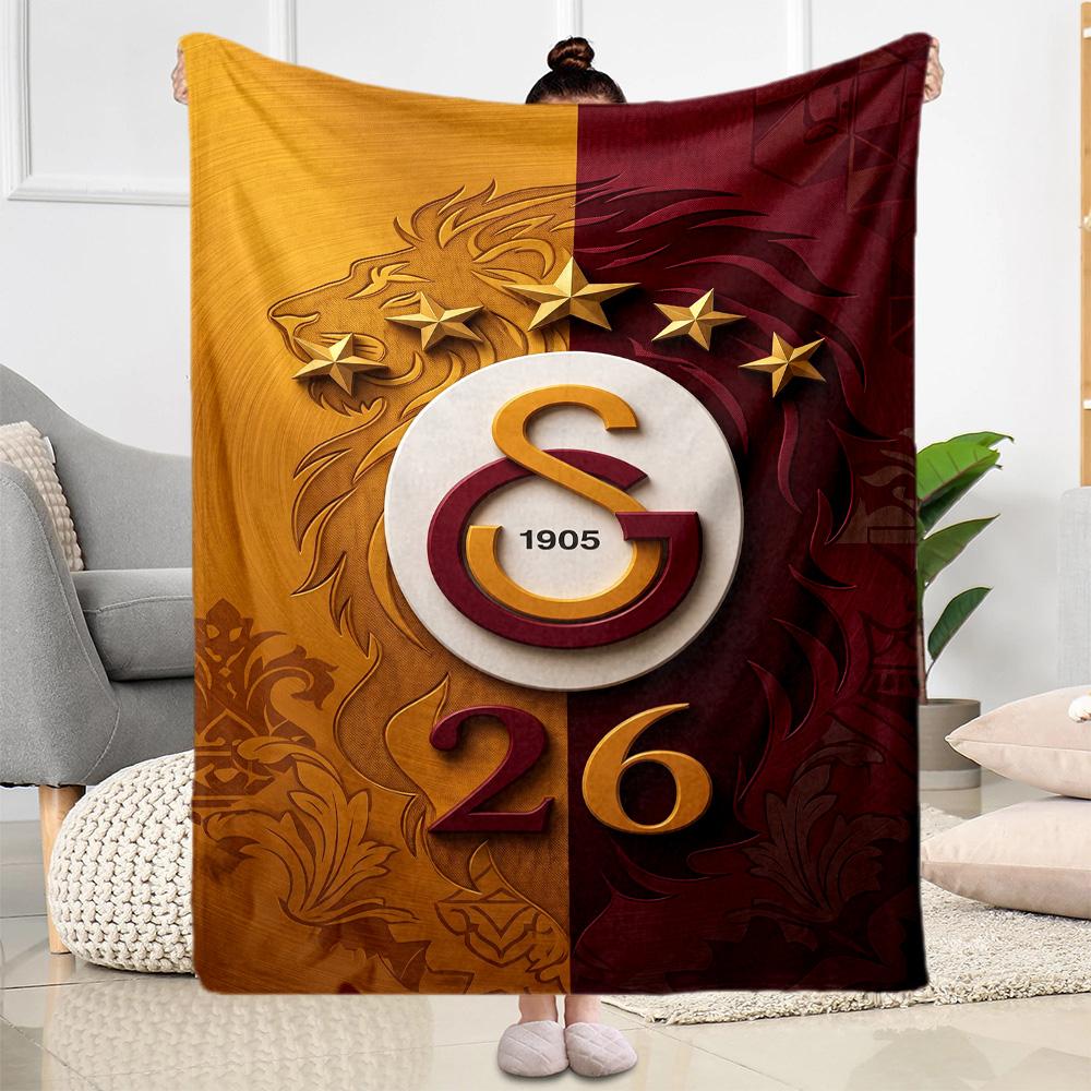Galatasaray 90 Blanket Comfortable Great for Couch Bed Office All-Season Use Warmthful Decor Ideal Gift For Birthday Valentine'S Day