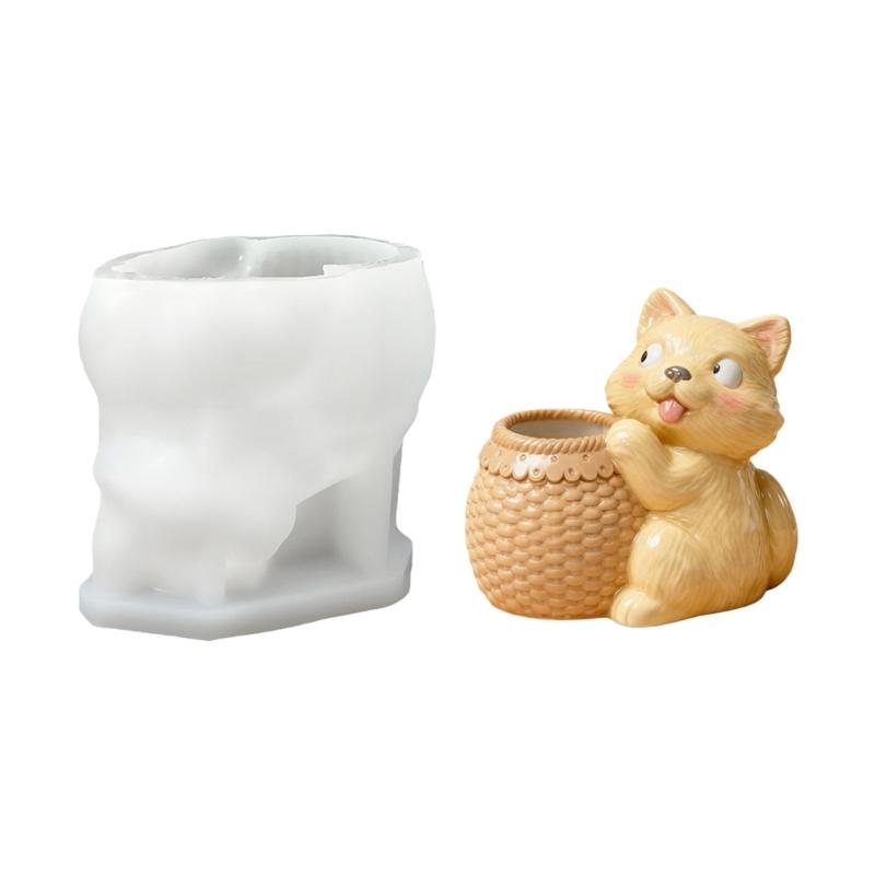 Resilient Silicone Crafting Mold For Creative Test Tube Vase Resin Hydroponic Flowerpot Display Base Home Accent