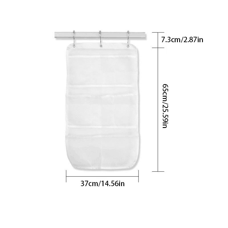 1 шт., подвесная сумка для хранения в ванной, сетчатый органайзер для душа с вращающейся вешалкой