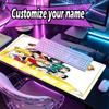 Custom Name Personalized Sailor Moon Pattern Mousepad, Laptop PC Desk Mat, Decorative Desk Mat for Home Keyboard Pad Gift