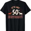 Мне исполняется 50 лет! Празднование дня рождения в стиле лошадей 50 Футболка