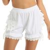 Women Layered Underwear Ruffles Bloomer Pumpkin Knickers Shorts Gothic Cosplay Costume