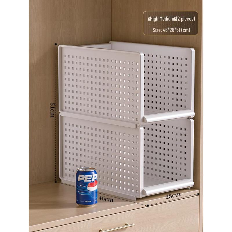Wardrobe Partition Board: Adjustable Drawer-Style Clothes Organizer for Bedroom Storage