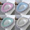 1PC Bathroom Warmer Washable Cloth Toilet Seat Cover Thick Soft Comfortable Baby Potty Seats Case