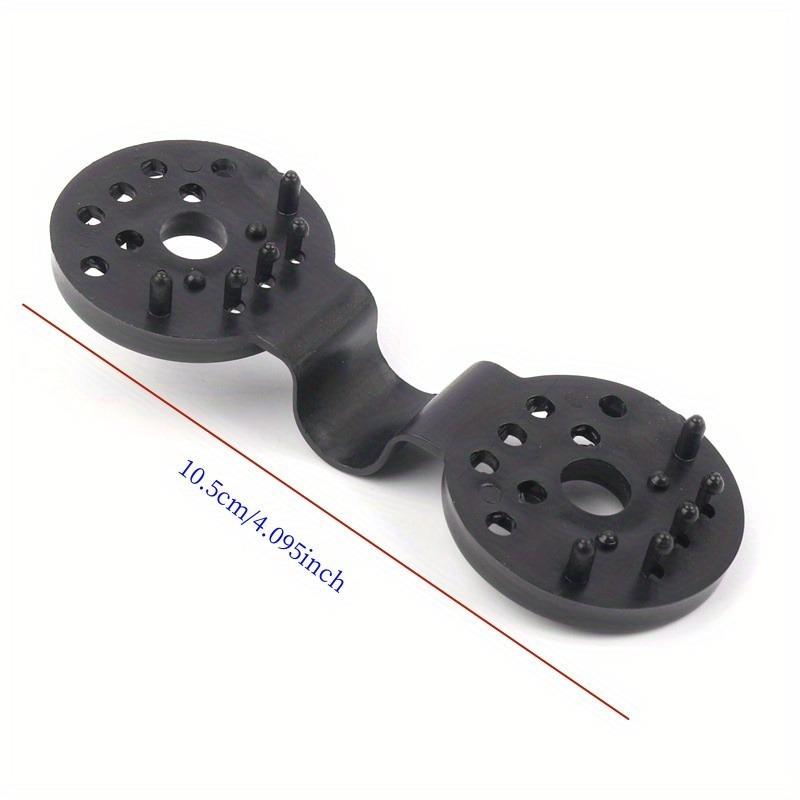 30 шт./лот ткань для штор, сверхмощный замок, сверхмощный замок, садовый солнцезащитный козырек, пластиковый зажим