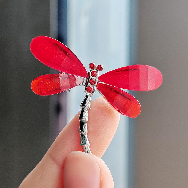 Simulation Dragonfly Brooch Cartoon Brooch Brooch Women'S Fashion Animal Pin Clothing Accessories