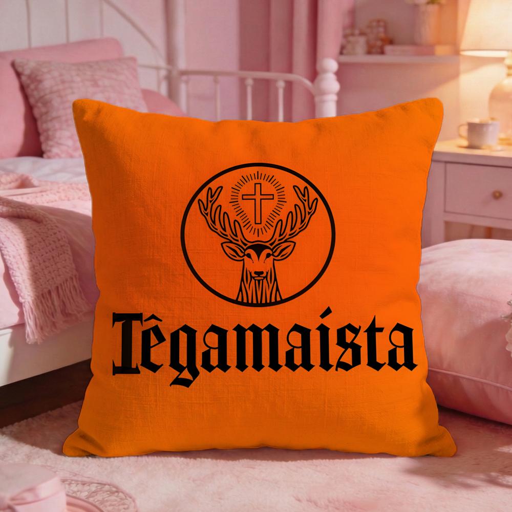 JJagermeisters Brand Logo Cushion Cover Premium Comfort Reversible Pillow Cove Two In One Design For Any Room  Car Interior