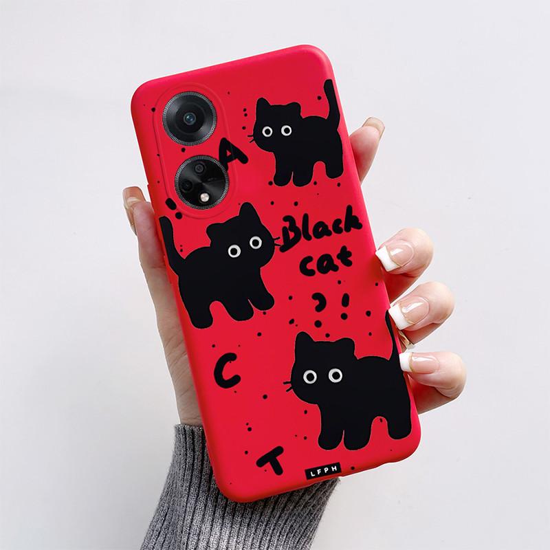 Чехол для OPPO A98 5G 2023 Милый Кот Мультяшная Собака Забавный Силиконовый Мягкий Задний Чехол для OPPO F23 CPH2527 OPPOA98 CPH2529 A1 5G Coque