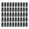 300Pcs Single Hole Spring Cord Locks Nylon Rope Buckle Luggage Clothing AccessoriesLarge