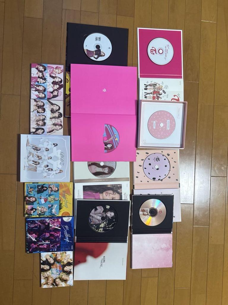 [USED] TWICE albums, CDs