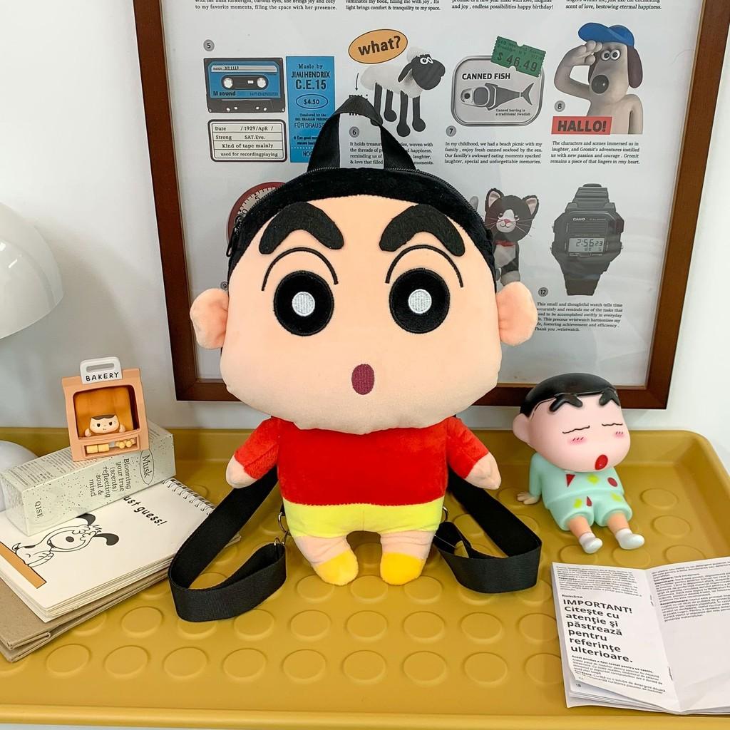 Плюшевый рюкзак Crayon Shin Cartoon Chan Бучан Сопливый Дизайн Можно Вытащить