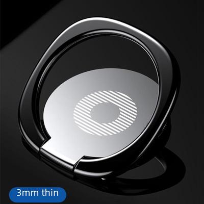 Ультратонкий алюминиевый вращающийся держатель для телефона с кольцом для использования у кровати или для трансляции в прямом эфире