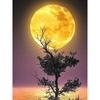 New 5D DIY Diamond Painting Night View Diamond Embroidery Full Moon Cross Stitch Full Round Drill Home Decor Manual Gift