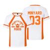 Foxhole Court Palmetto State Foxes Lacrosse Jersey Косплей Wilds Minyard 3D Футболка Мужская/женская Короткий рукав Детские футболки