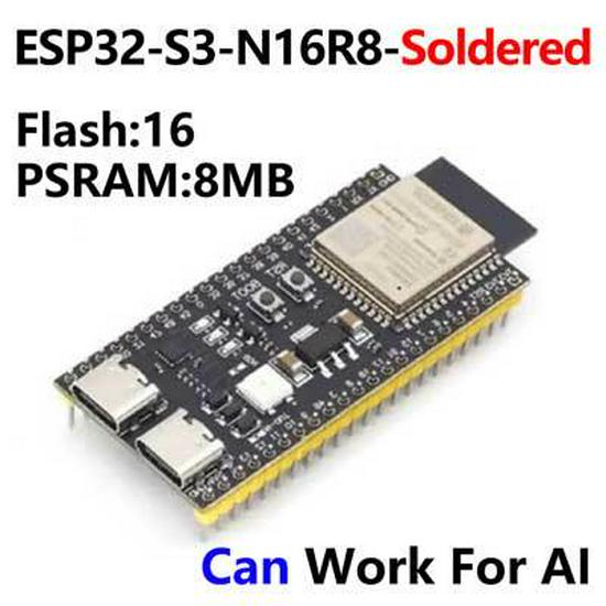 Плата разработки ESP32-S3 AI голосового чат-бота N16R8 от Xiaozhi DeepSeek.
