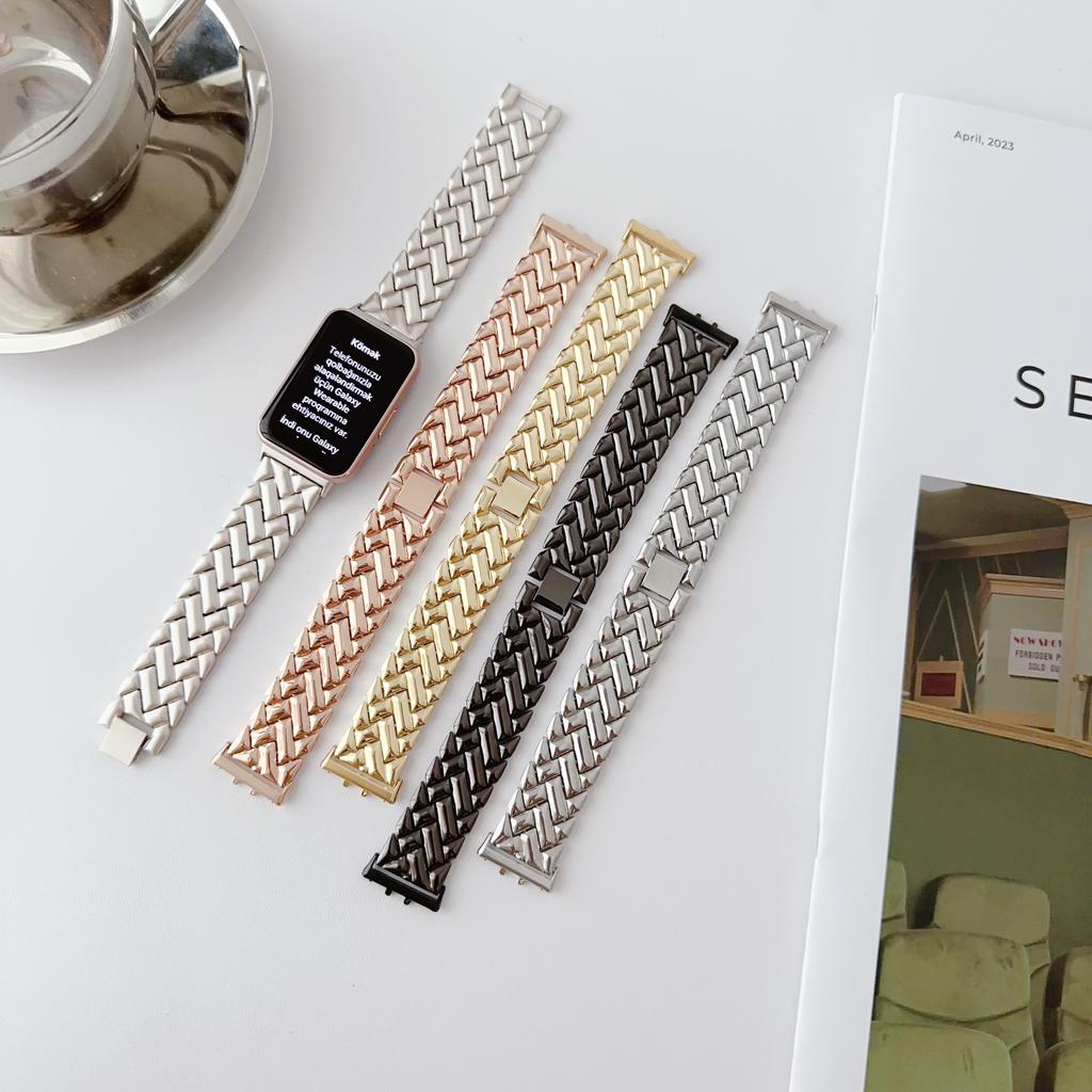 Stainless Steel Strap For Samsung Galaxy Fit3 Band Metal Bracelet For Galaxy Fit 3 SM-R390 Wristband Replacement Accessories