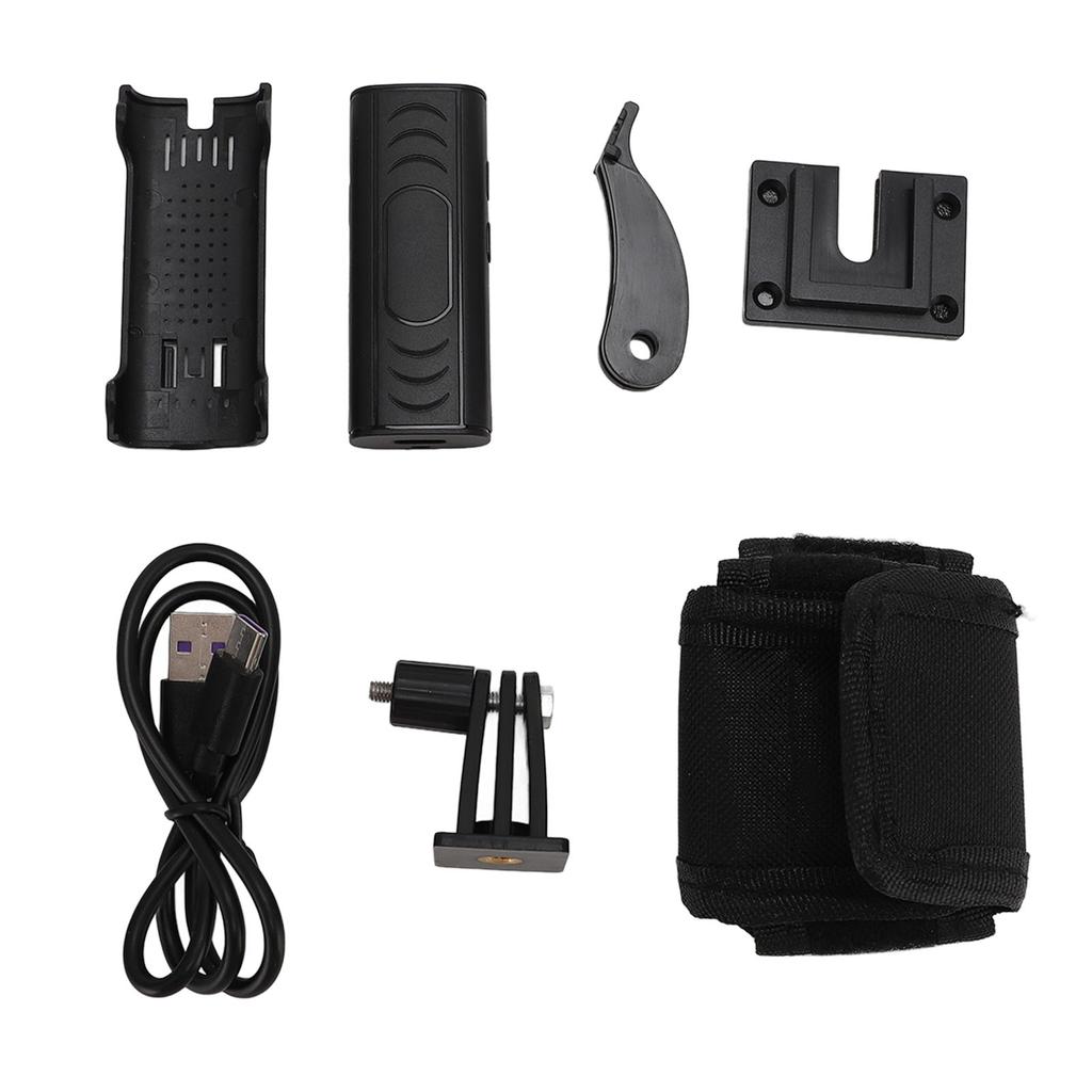 1080P Кошачий ошейник Камера Гибкая установка Перезаряжаемая камера для тела питомца с монтажным кронштейном Pet