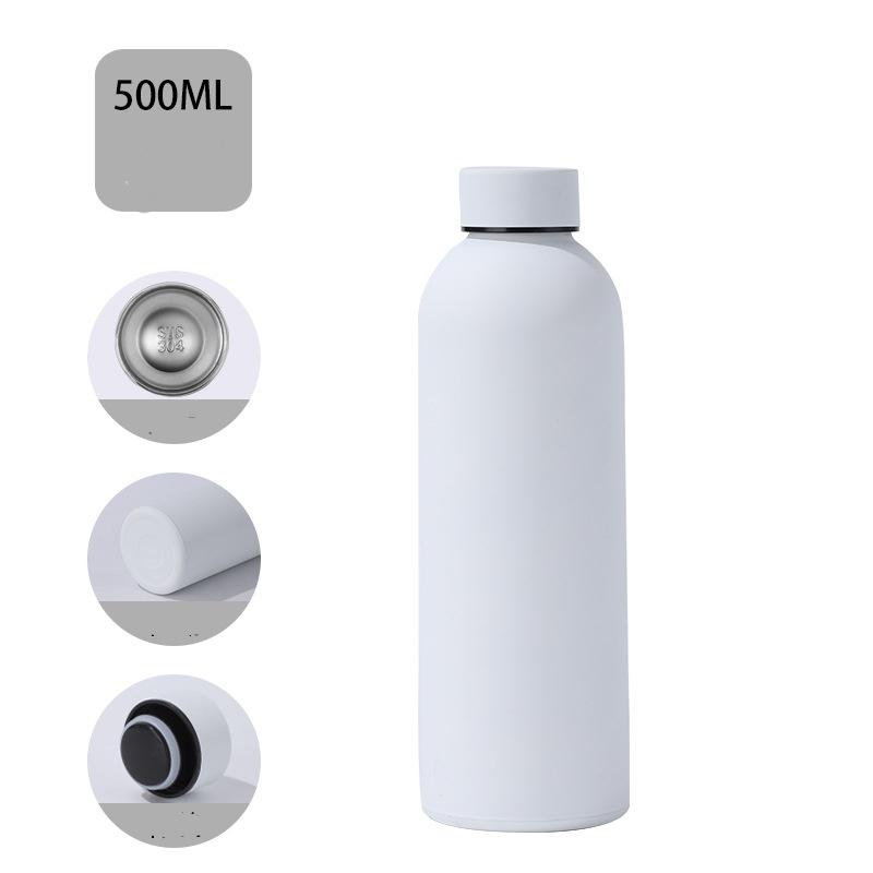 Термос 500 мл из нержавеющей стали 304, вакуумная изоляция, бутылка для воды, термокружка для кофе, дорожные спортивные бутылки, сохраняет тепло и холод
