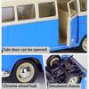 Масштаб 1/24 Welly 1963 Volkswagen T1 Bus, модель автомобиля из сплава, литье под давлением, металлические игрушечные автомобили, модель автомобиля, коллекция высокой имитации, детские подарки