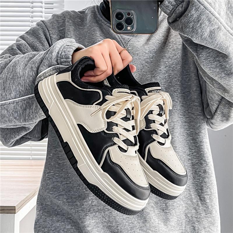 Модные последние мужские повседневные кроссовки для скейтбординга в стиле кампуса 2024 года с мягкой подошвой, удобные и модные студенческие спортивные кроссовки для бега