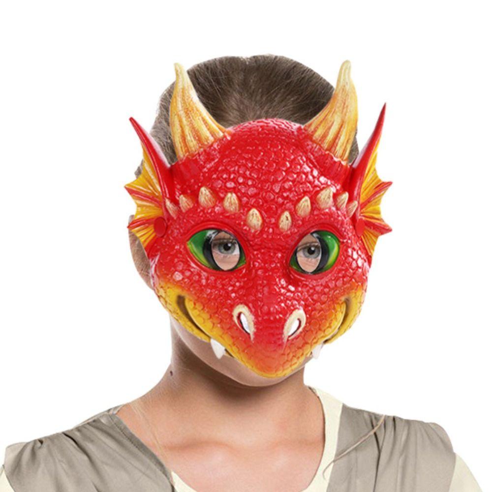 Party Accessories Halloween Party Decoration Dragon Mask Cosplay Prop Masquerade Children Dino Mask