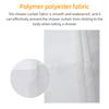 1PC Shower Curtain Household Plain Color Thickened Impermeable Cloth Quick Drying Waterproof and