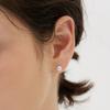[Byyer] H Edition Silver (W) White Pearl Earrings 6mm Bh6E49639W9Xxx