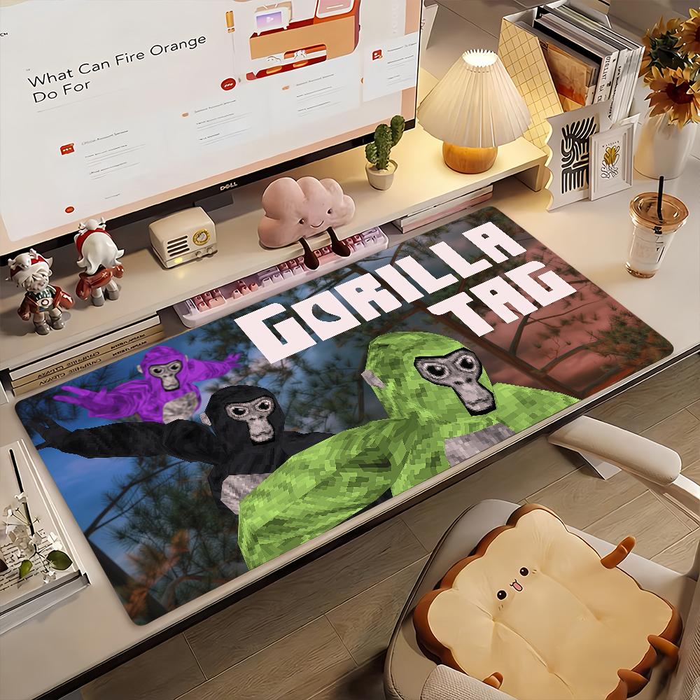 Game G-Gorilla T-Tag Mouse Pad Anti Slip Rubber Edge Locked Thickened Laptop Gaming Desk Mat