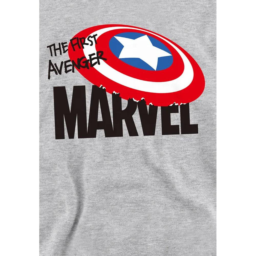 Captain America Childrens/Kids The First Avenger Heather Pull Over Hoodie