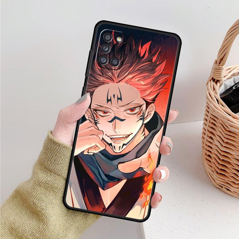 Оригинальный чехол для телефона Jujutsu Kaisen с принтом для Samsung Galaxy A52 A02s A41 A72 A51 A32 4G A12 A71 A21s A31 A53 A33 A52s 5G