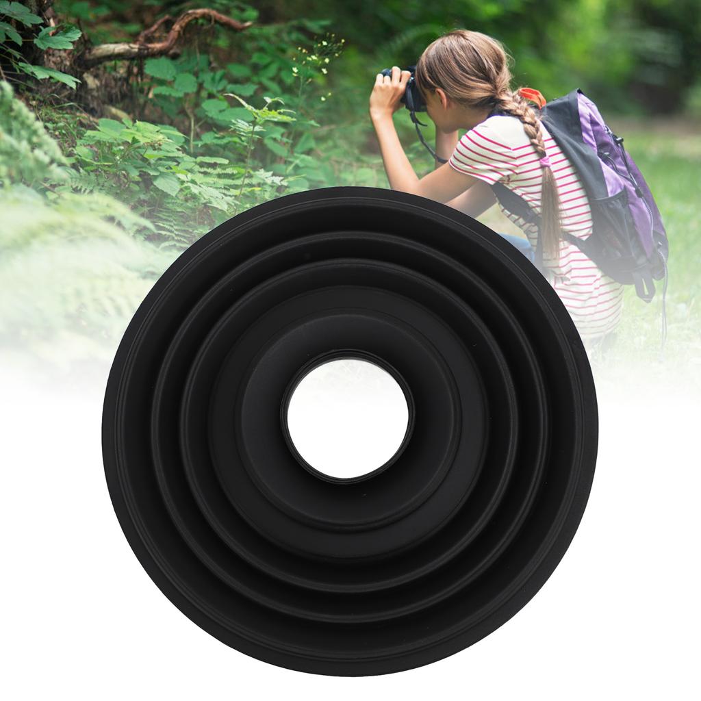 Бленда для объектива камеры Антибликовая Уменьшающая Складная Силиконовая Мягкая Эластичная Бленда для Объектива для Съемки на Открытом Воздухе