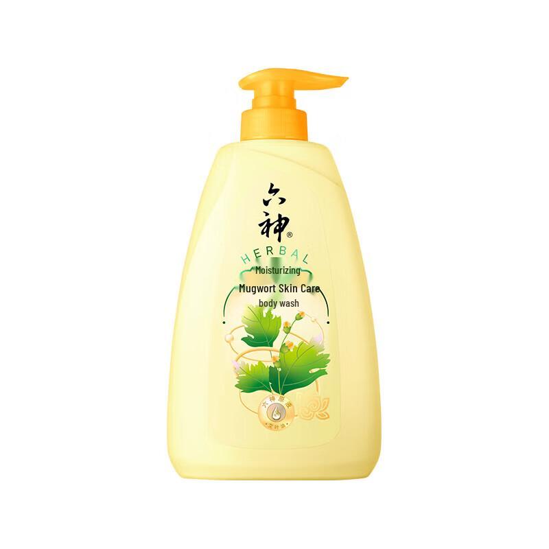 Liushen Mugwort Healthy Skin Cooling & Moisturizing Shower Gel