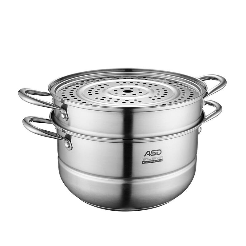 ASD Jun Ya 28cm 3-Layer 304 Stainless Steel Steamer Pot