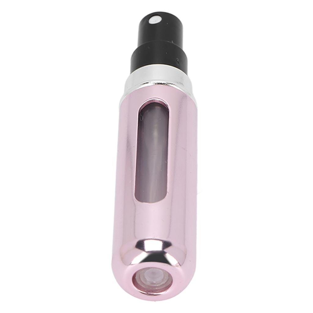 Портативный флакон для духов, распылитель для распыления жидкости, для путешествий, 5 мл, розовый
