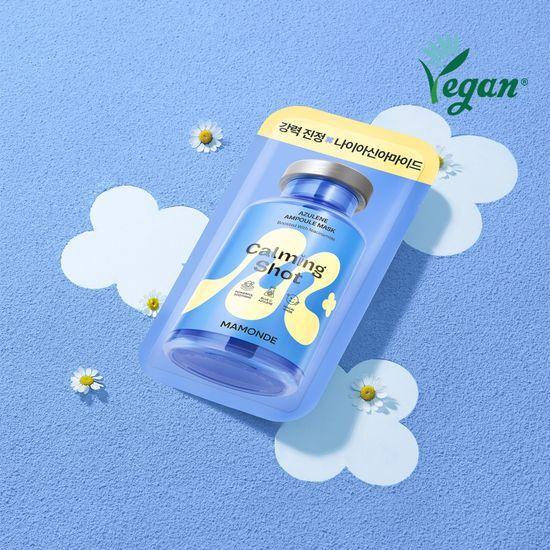 Mamonde Успокаивающая ампульная маска с азуленом (1 лист)