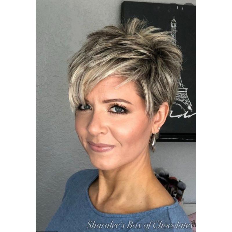 Женские Короткие Вьющиеся Парики Синтетические Натуральные Волосы Модные Женские Светло-Коричневые Парики Жаростойкие Ежедневные Парики Для Вечеринки Женские Парики