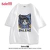 Мужская хлопковая футболка с коротким рукавом Baleno, свободный крой, с мультяшным принтом