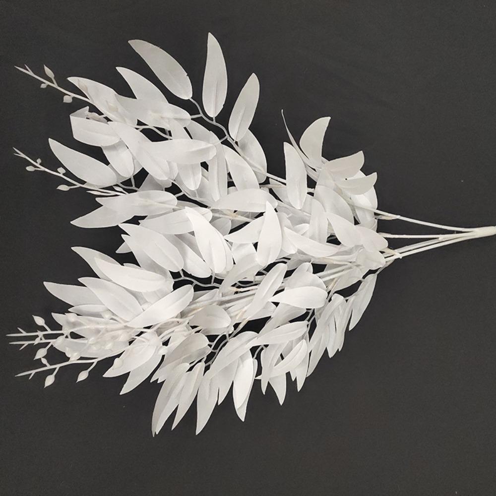 Fake Willow Leaf Silk Green Grass New Artificial Leaf Vase