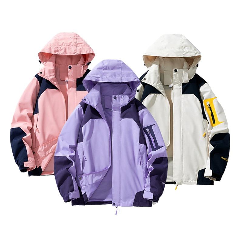 Mens Women Waterproof Outdoor Hiking Walking Classic Jacket Coat Softshell Jacket